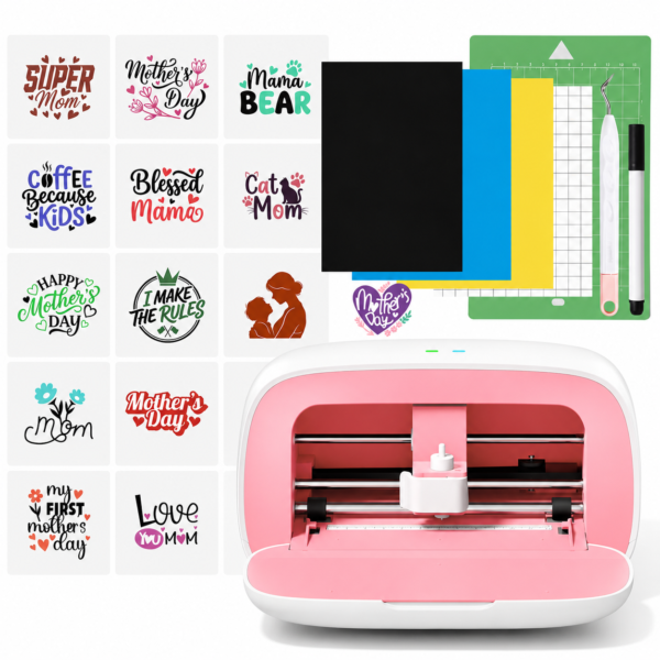 Portable AI Vinyl Crafting Fabric Cutting Machine