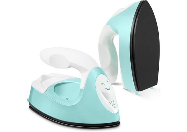 Mint Green Mini Crafting Fabric Heat Press Machine
