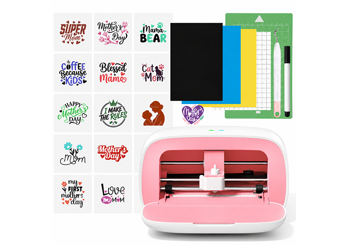 Portable AI Vinyl Crafting Fabric Cutting Machine