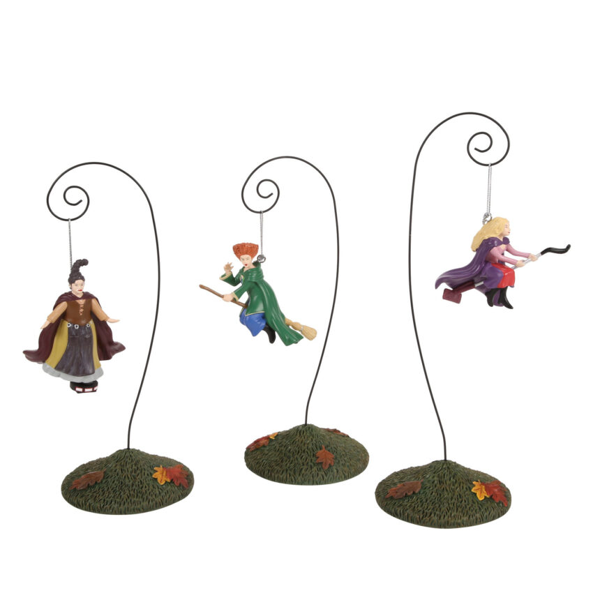 Hocus Pocus Sanderson Sisters Modern Brooms Figure Set