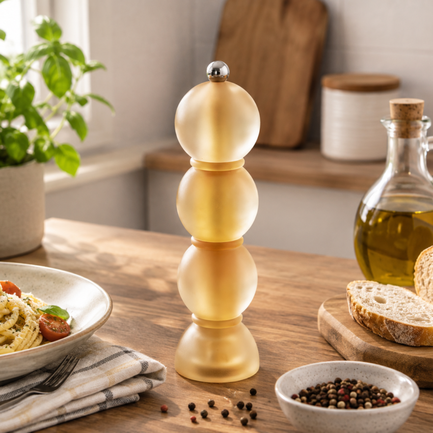 Frosty Bobbin Salt and Pepper Mill 24cm