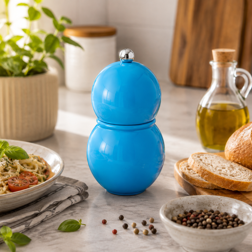 Aqua Chubbie Salt and Pepper Mill 18cm