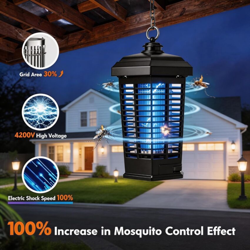 Outdoor Indoor Bug Zapper Waterproof Mosquito Killer