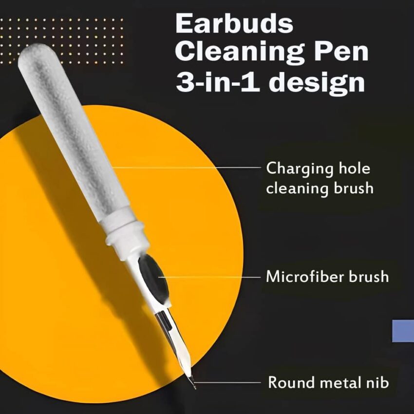 Multi‑Function Earbuds Cleaning Kit with Brush Tool